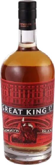 Een fles Great King Street, uit het schap in de winkel in Bathmen