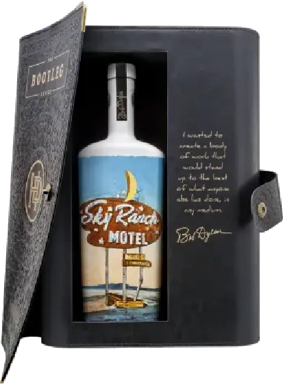 Een fles Heaven’s Door, uit het schap in de winkel in Bathmen
