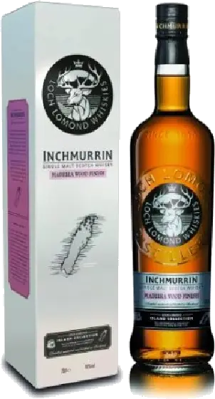 Een fles Inchmurrin, uit het schap in de winkel in Bathmen