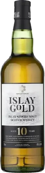 Een fles Islay Gold, uit het schap in de winkel in Bathmen