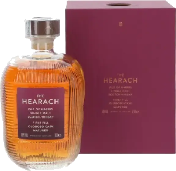 Een fles Isle of Harris, uit het schap in de winkel in Bathmen