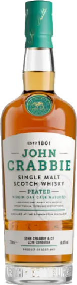 Een fles John Crabbie, uit het schap in de winkel in Bathmen