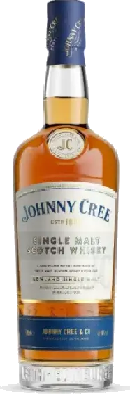 Een fles Johnny Cree, uit het schap in de winkel in Bathmen