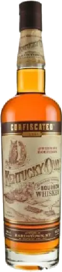 Een fles Kentucky Owl, uit het schap in de winkel in Bathmen