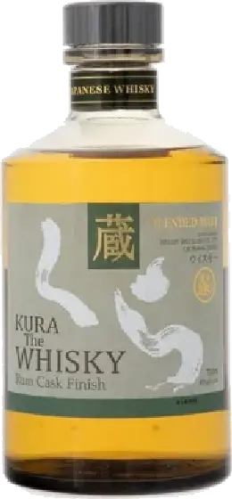 Een fles Kura, uit het schap in de winkel in Bathmen