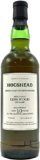 Een fles Linkwood, uit het schap in de winkel in Bathmen