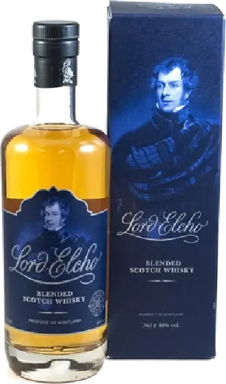 Een fles Lord Elcho, uit het schap in de winkel in Bathmen