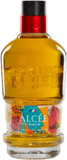 Een fles Naud, uit het schap in de winkel in Bathmen