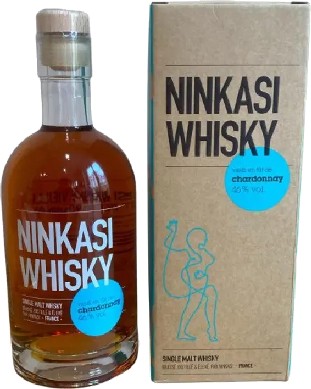 Een fles Ninkasi, uit het schap in de winkel in Bathmen