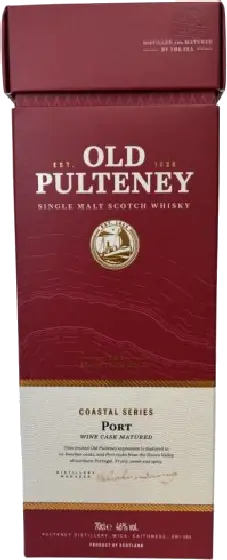 Een fles Old Pulteney, uit het schap in de winkel in Bathmen