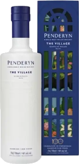 Een fles Penderyn, uit het schap in de winkel in Bathmen