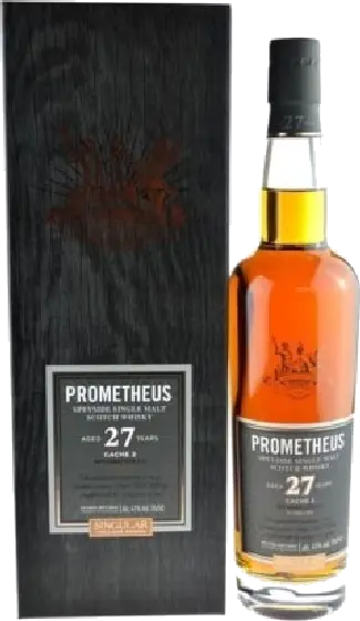 Een fles Prometheus, uit het schap in de winkel in Bathmen