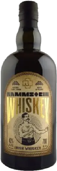 Een fles Rammstein, uit het schap in de winkel in Bathmen
