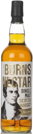 Een fles Robert Burns, uit het schap in de winkel in Bathmen
