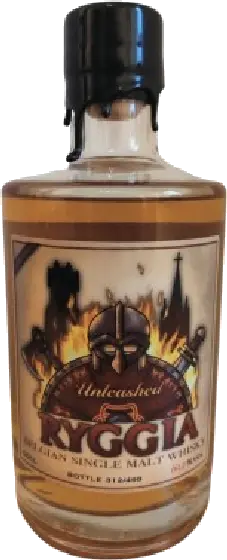 Een fles Ryggia, uit het schap in de winkel in Bathmen