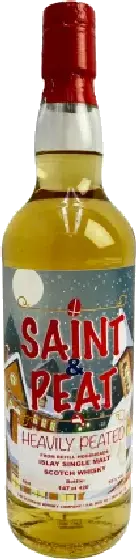 Een fles Saint Peat, uit het schap in de winkel in Bathmen