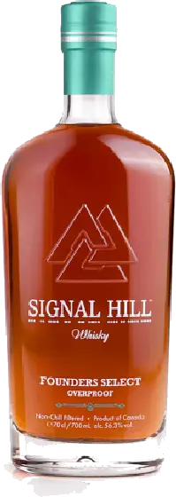 Een fles Signal Hill, uit het schap in de winkel in Bathmen