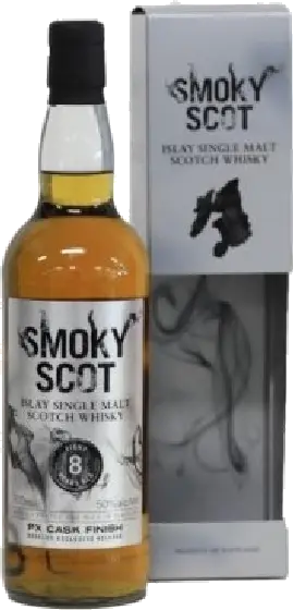 Een fles Smoky Scot, uit het schap in de winkel in Bathmen
