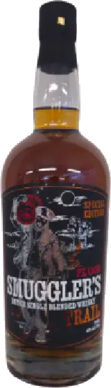 Een fles Smuggler’s Trail, uit het schap in de winkel in Bathmen