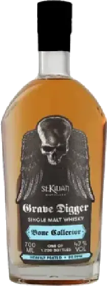 Een fles St. Kilian, uit het schap in de winkel in Bathmen
