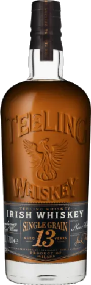 Een fles Teeling, uit het schap in de winkel in Bathmen