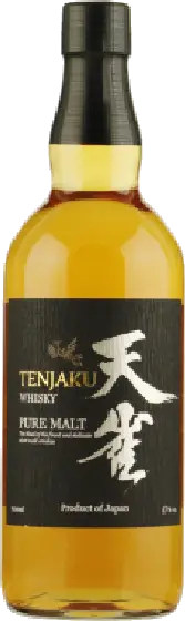 Een fles Tenjaku, uit het schap in de winkel in Bathmen