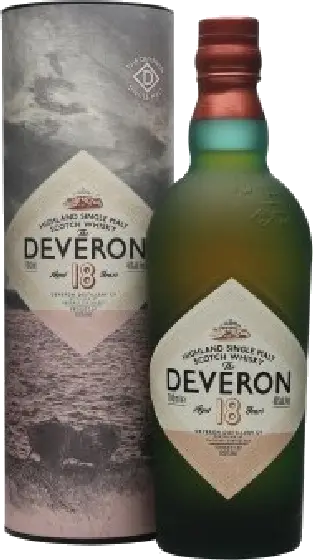 Een fles The Deveron, uit het schap in de winkel in Bathmen