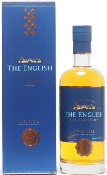 Een fles The English, uit het schap in de winkel in Bathmen
