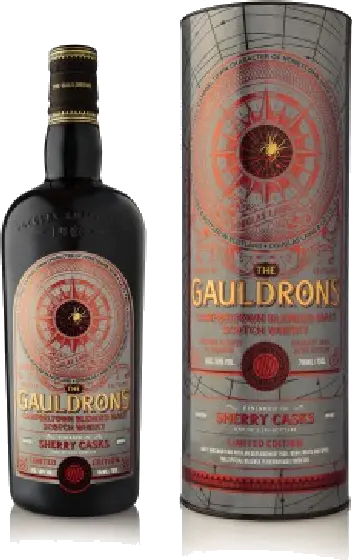 Een fles The Gauldrons, uit het schap in de winkel in Bathmen