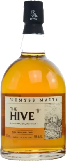 Een fles The Hive, uit het schap in de winkel in Bathmen