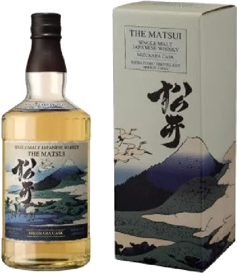 Een fles The Matsui, uit het schap in de winkel in Bathmen