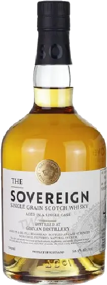Een fles The Sovereign, uit het schap in de winkel in Bathmen