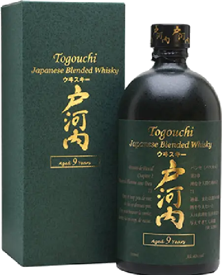 Een fles Togouchi, uit het schap in de winkel in Bathmen