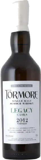 Een fles Tormore, uit het schap in de winkel in Bathmen