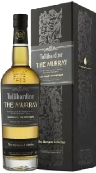 Een fles Tullibardine, uit het schap in de winkel in Bathmen