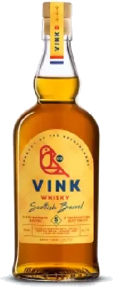 Een fles Vink, uit het schap in de winkel in Bathmen