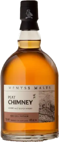 Een fles Wemyss, uit het schap in de winkel in Bathmen