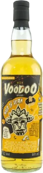 Een fles Whisky of Voodoo, uit het schap in de winkel in Bathmen