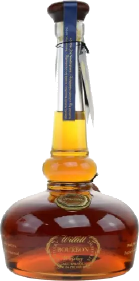 Een fles Willett, uit het schap in de winkel in Bathmen