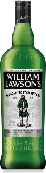 Een fles William Lawson’s, uit het schap in de winkel in Bathmen