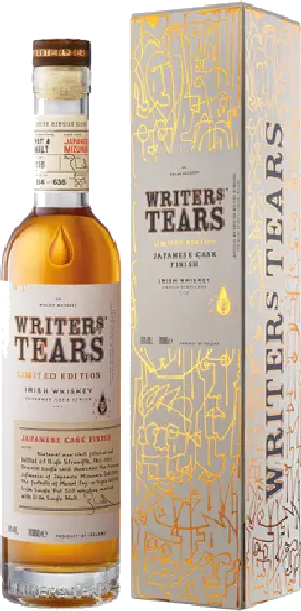 Een fles Writers Tears, uit het schap in de winkel in Bathmen