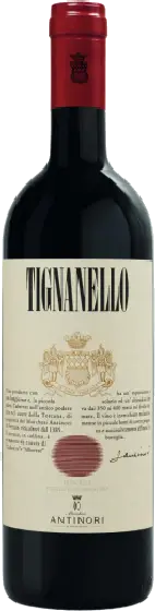 Een fles Antinori, uit het schap in de winkel in Bathmen