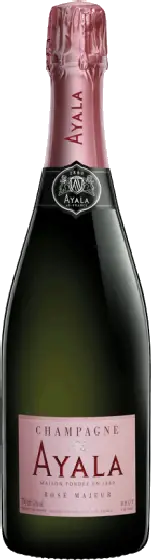 Een fles Ayala, uit het schap in de winkel in Bathmen