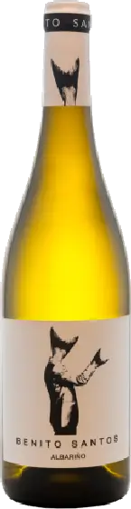 Een fles Benito Santos, uit het schap in de winkel in Bathmen