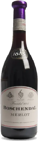 Een fles Boschendal, uit het schap in de winkel in Bathmen