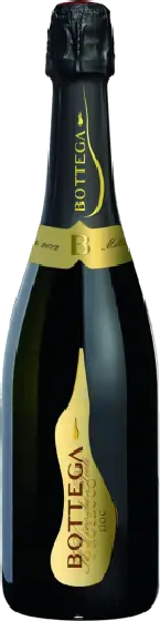 Een fles Bottega, uit het schap in de winkel in Bathmen