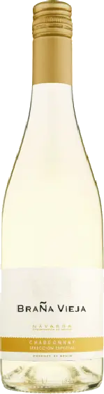 Een fles Braña Vieja, uit het schap in de winkel in Bathmen
