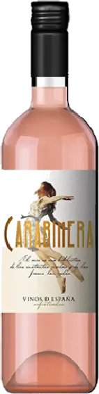 Een fles Carabinera, uit het schap in de winkel in Bathmen