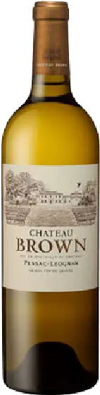 Een fles Chateau Brown, uit het schap in de winkel in Bathmen