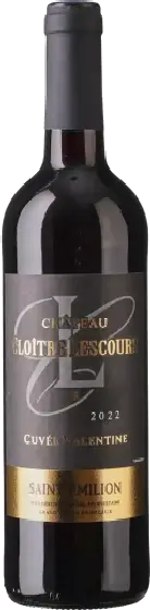 Een fles Château Cloitre, uit het schap in de winkel in Bathmen